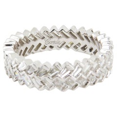 Waverly Ring by Corielle, 14K White Gold, 2cttw Baguette Diamonds, USA