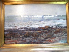 Waves Breaking off the Reef Oil Painting by George Gardner Symons