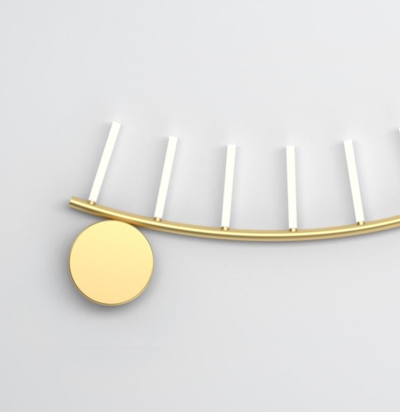 Postmoderno Applique a forma di sopracciglio Waves di Atelier A Light in vendita