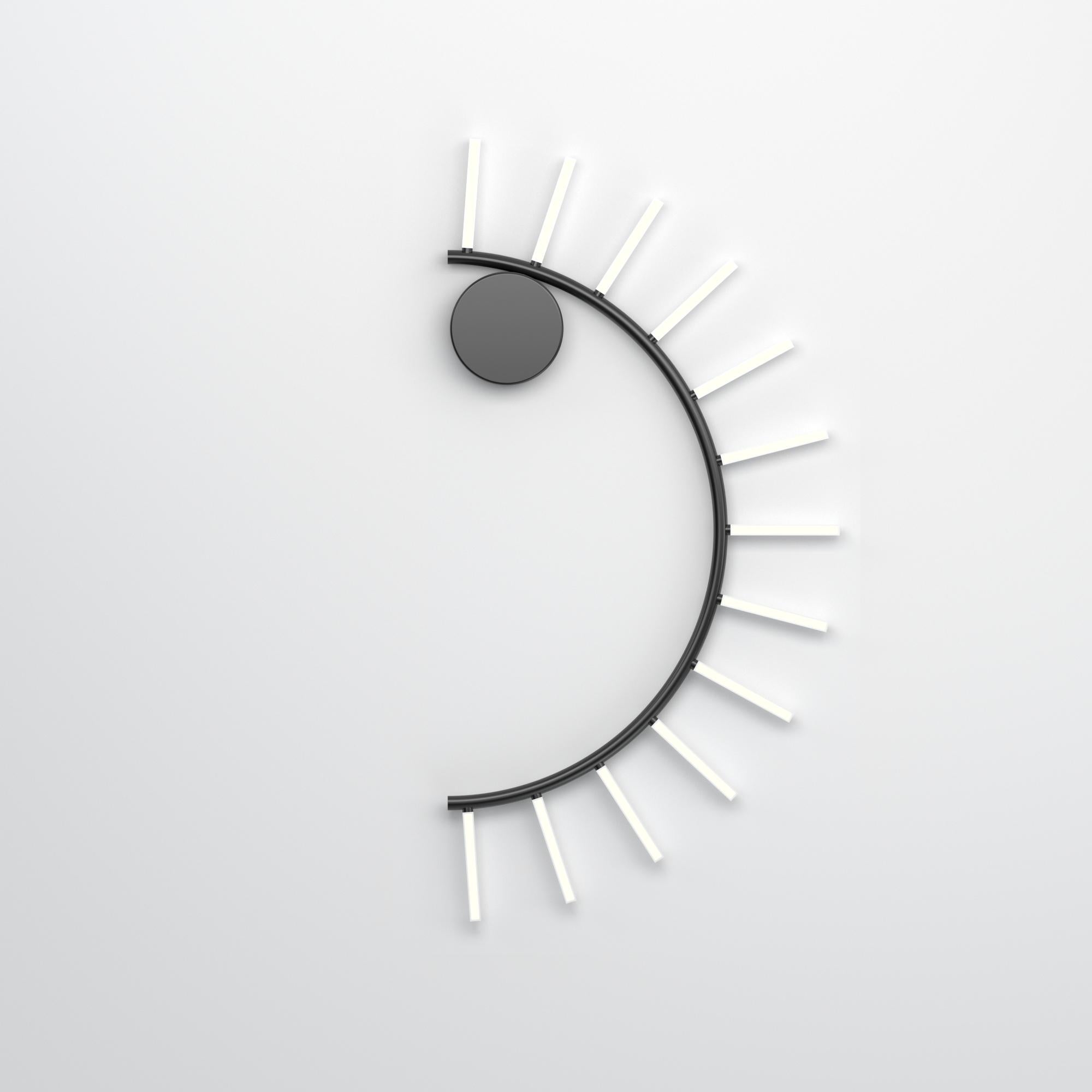 Tedesco Applique da parete Waves Half Circle di Atelier A Light in vendita