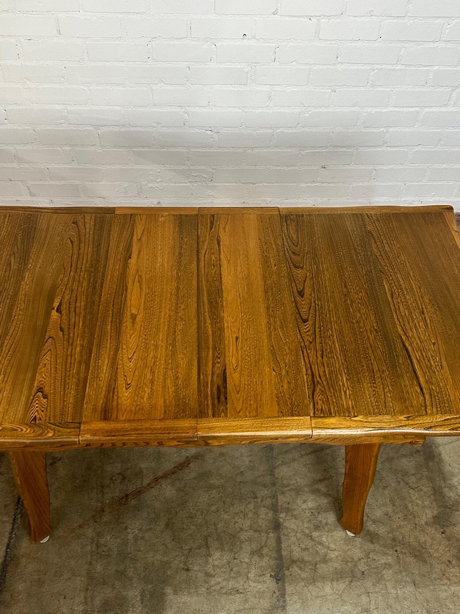 Wavy French country style dining table For Sale 9