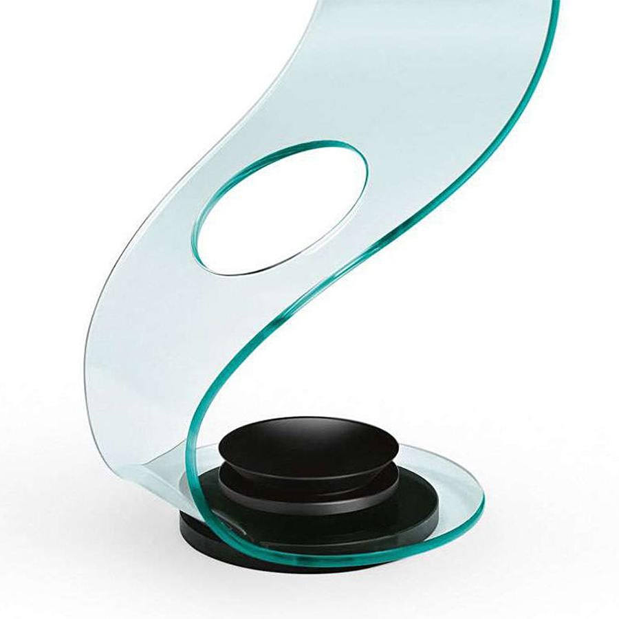 italien Stand Umbrella en verre ondulé en vente