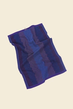 Wavy Kitchen Towel in Purple (set of 2)
