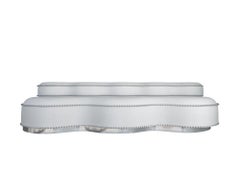 Wavy Sofa with Sphere Accents by Melis Tatlicibasi