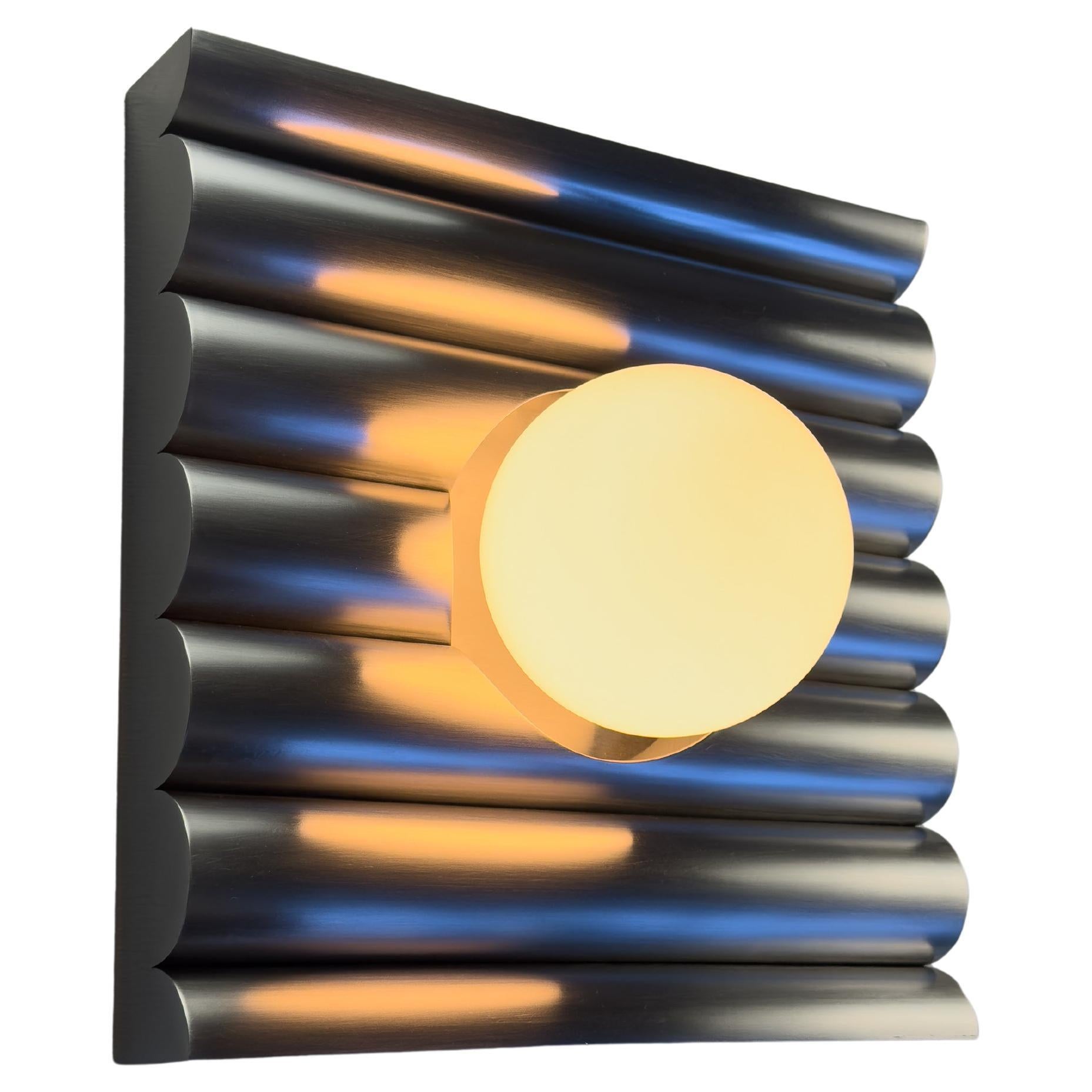 Wavy Wall Sconce from Cadenza, CUSTOM Finish, Made to order For Sale