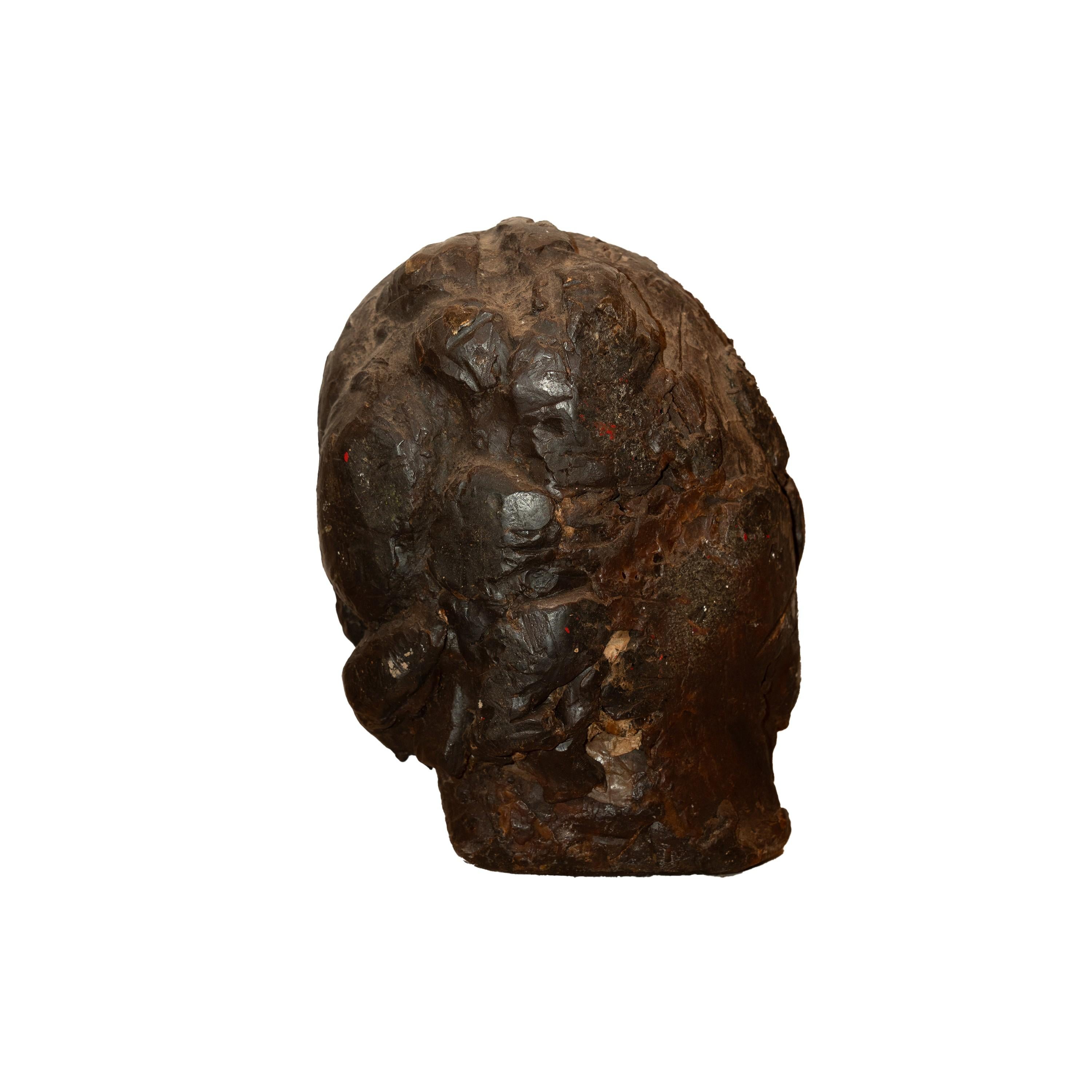 Escultura de cabeza de cera Estadounidense en venta