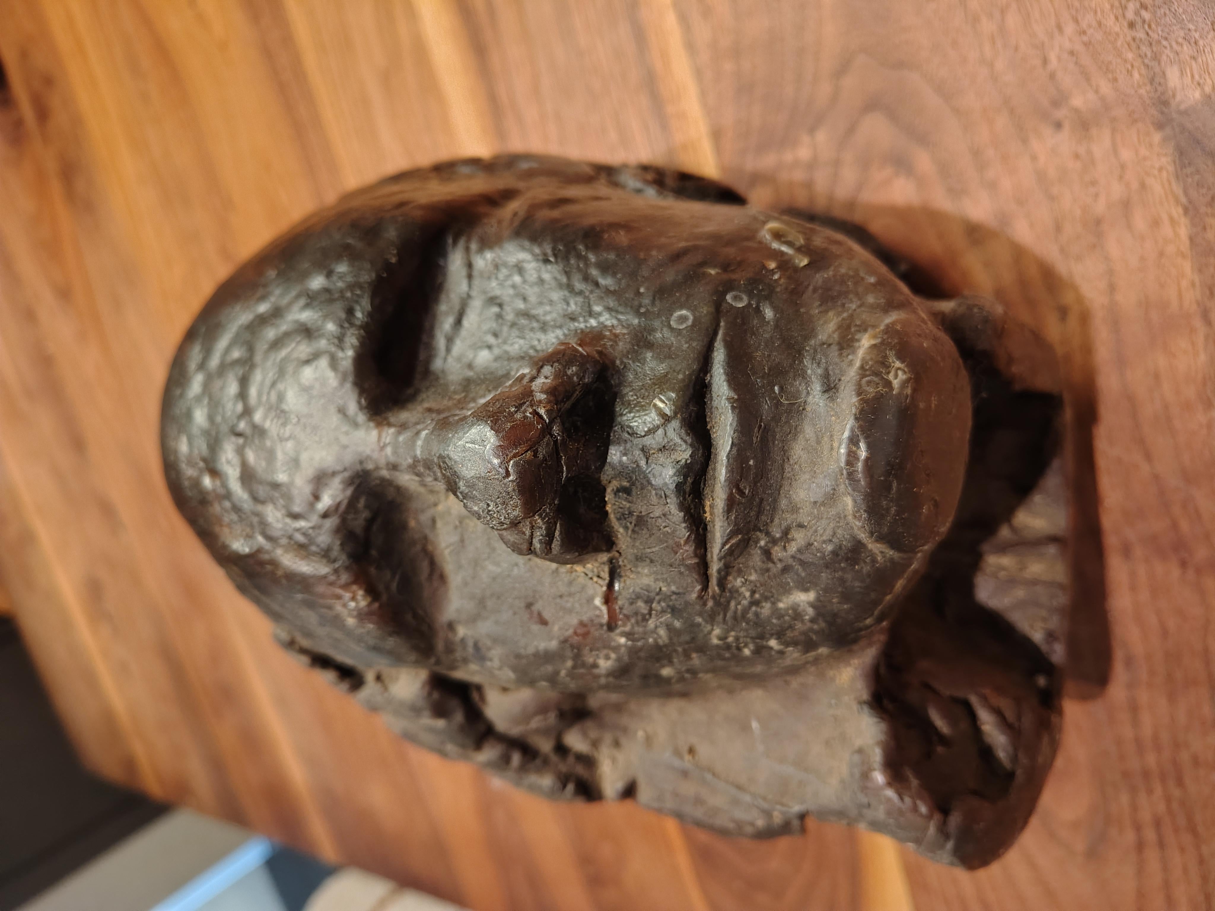 Escultura de cabeza de cera en venta 1