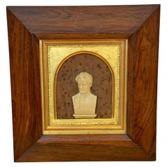 Wax Portrait of William Motherwell, Scottish Poet (1797-1835) by John Fillans