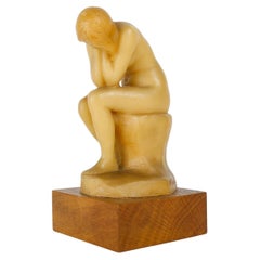 Scultura in cera di Hervé Vernhes, 20° secolo.