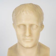Wax Sculpture of a Bust of a Man, 20th Century.