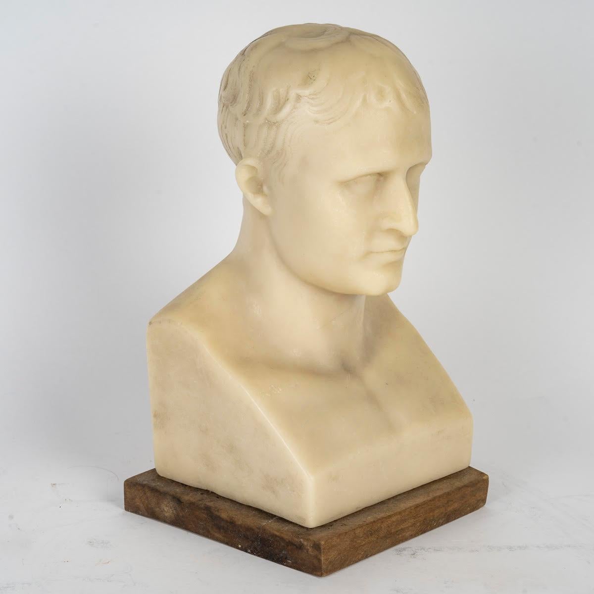 Mid-Century moderno Scultura in cera di un busto di uomo, XX secolo. in vendita