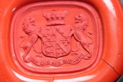 Wax Seal Impressions in Turned Lignum Vitae Boxes