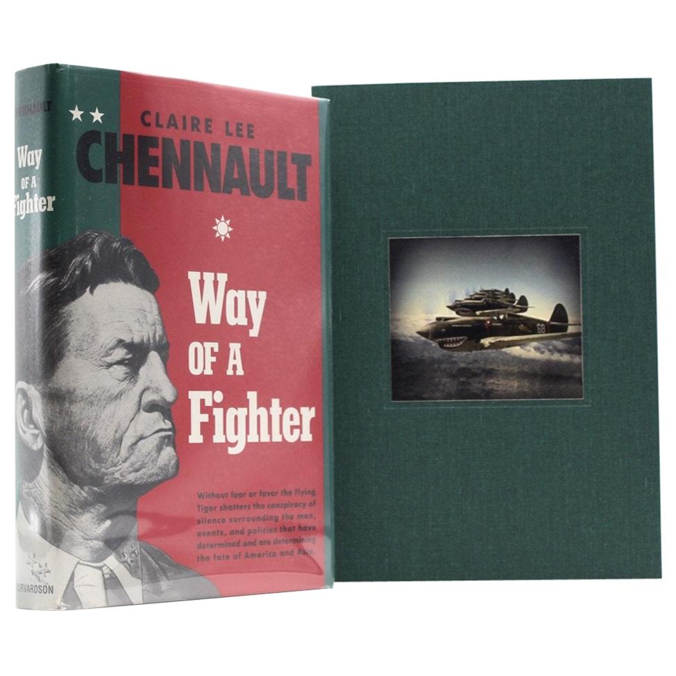 Way of a Fighter by Claire Lee Chennault Ltd Edition Signed by Flying Tigers