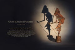 WAYANG KLITIK Style Shadow Puppet Java, Early 20th Century