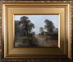 Vintage Wayland - Early 20th Century Oil, A Rural Stroll