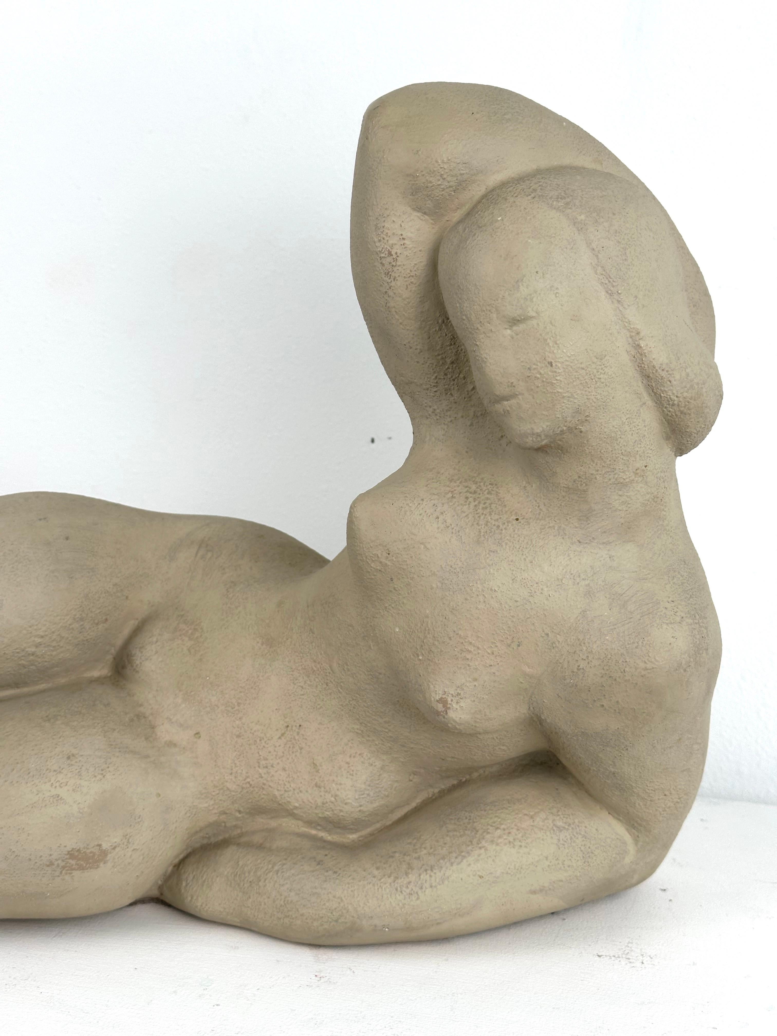 Relining Nackt (WG6) (Art déco), Sculpture, von Waylande Desantis Gregory
