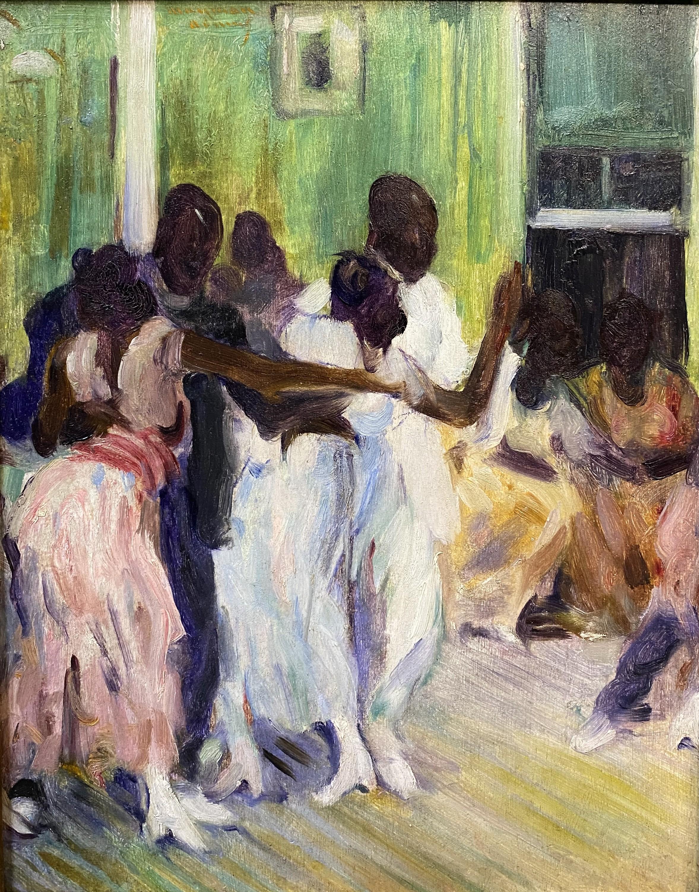Foxtrot - Painting by Wayman Adams