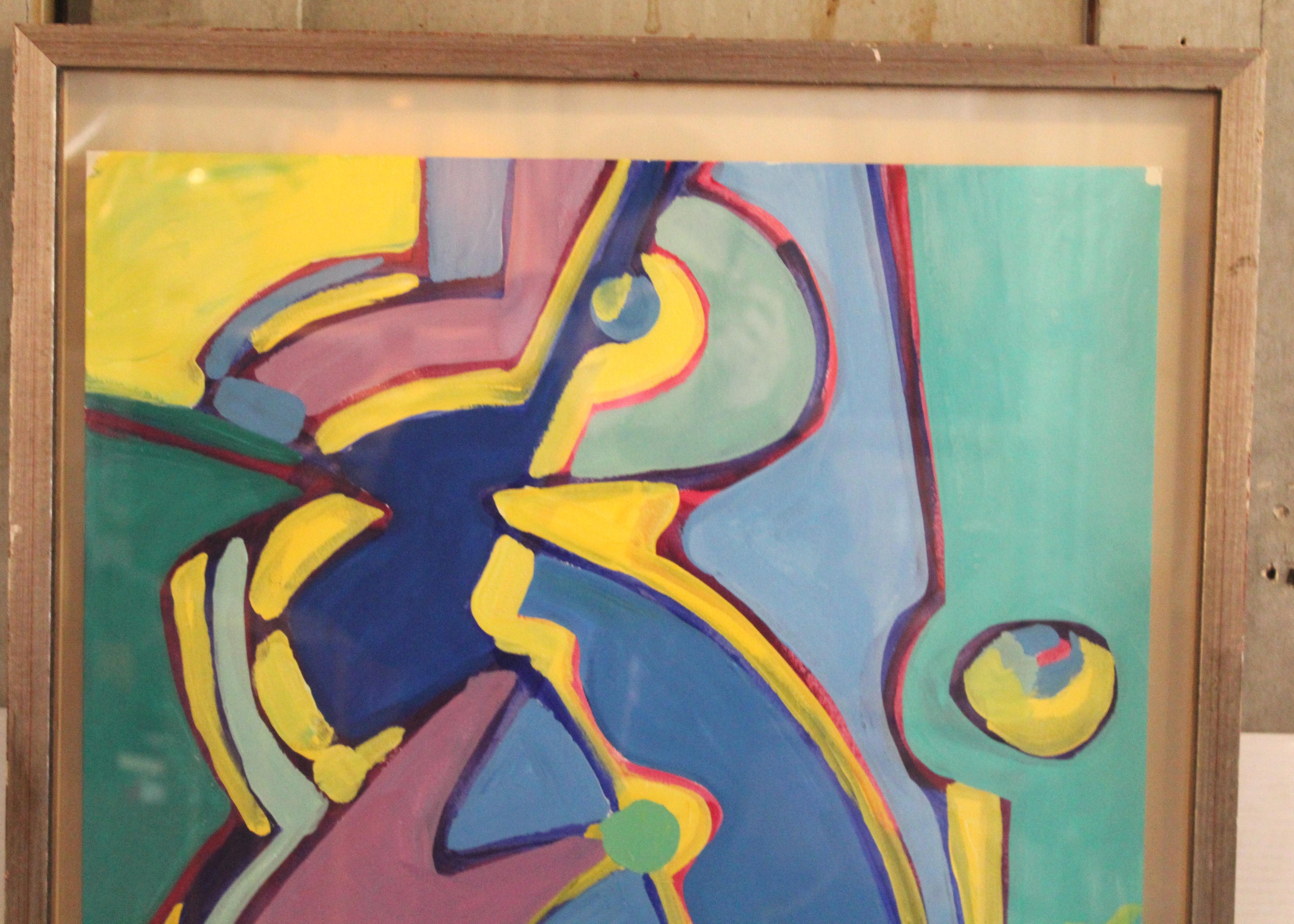 Wayne Cunningham Aguada sobre papel (lote de 3) en venta 6