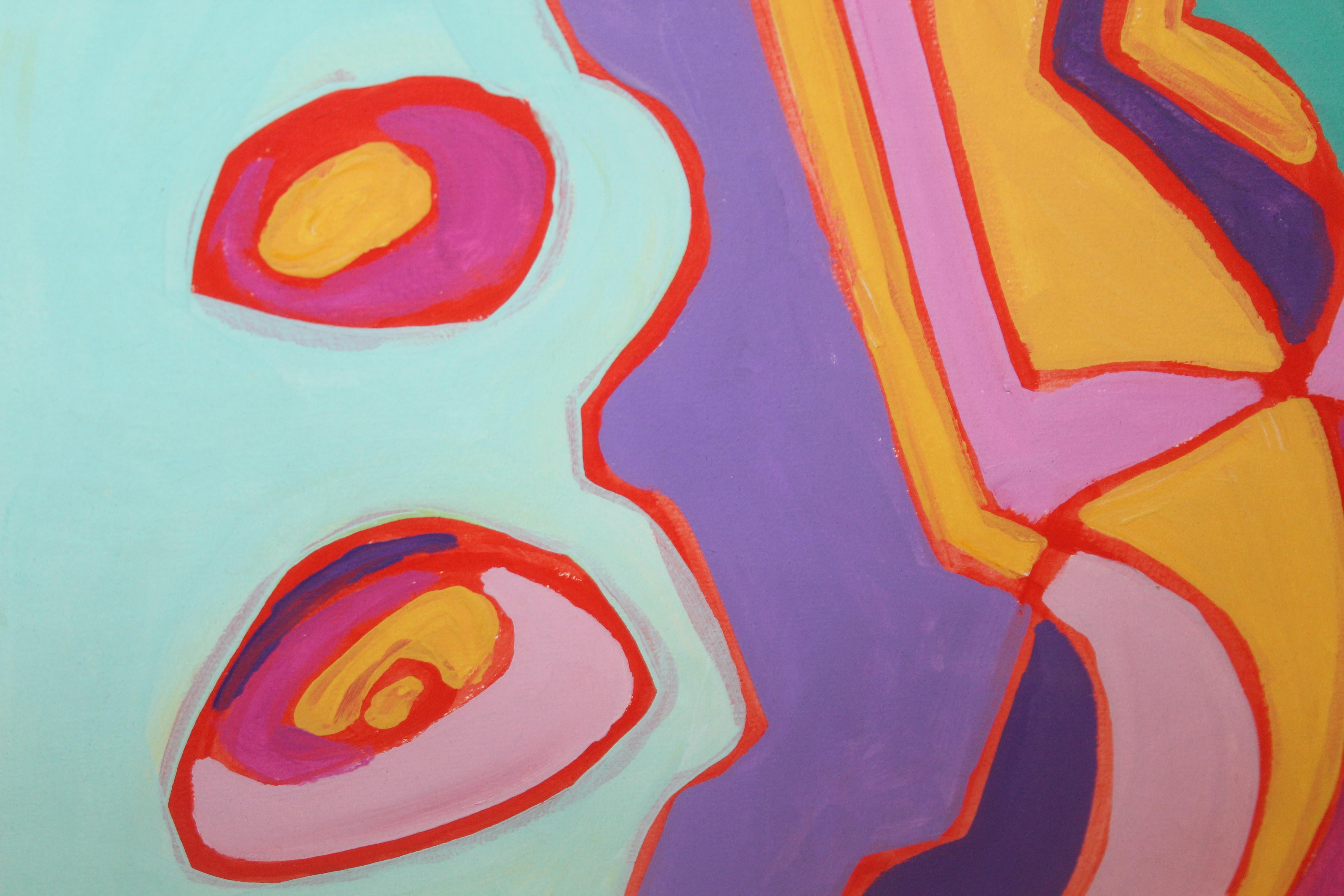 Wayne Cunningham Aguada sobre papel (lote de 3) en venta 13