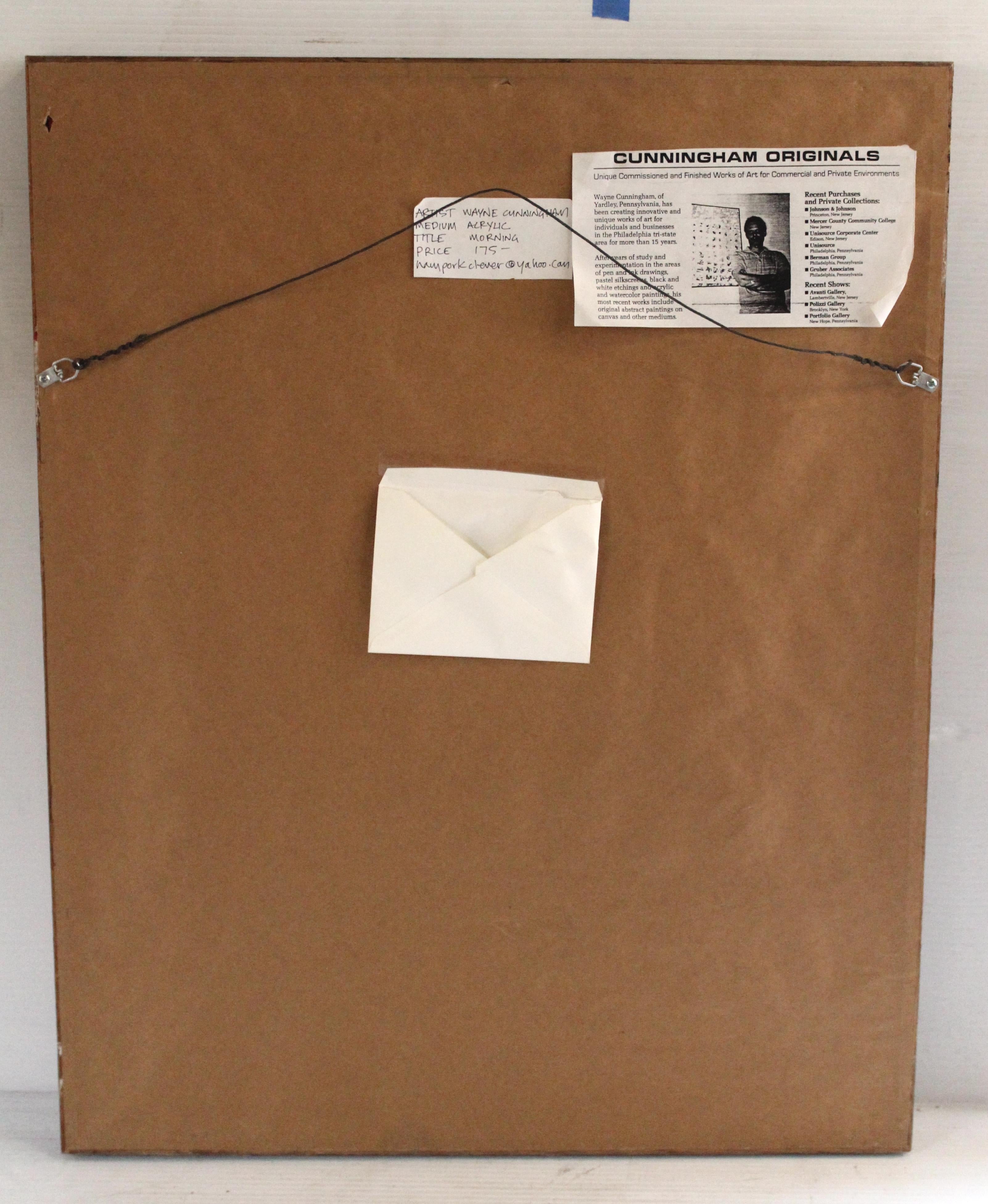 Wayne Cunningham Aguada sobre papel (lote de 3) en venta 3