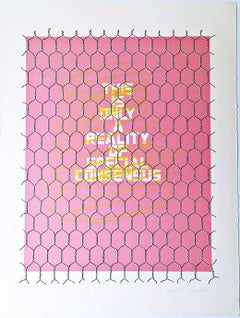 Wayne E. Campbell - This is Only a Reality of Special Consensus, Silkscreen, S/N