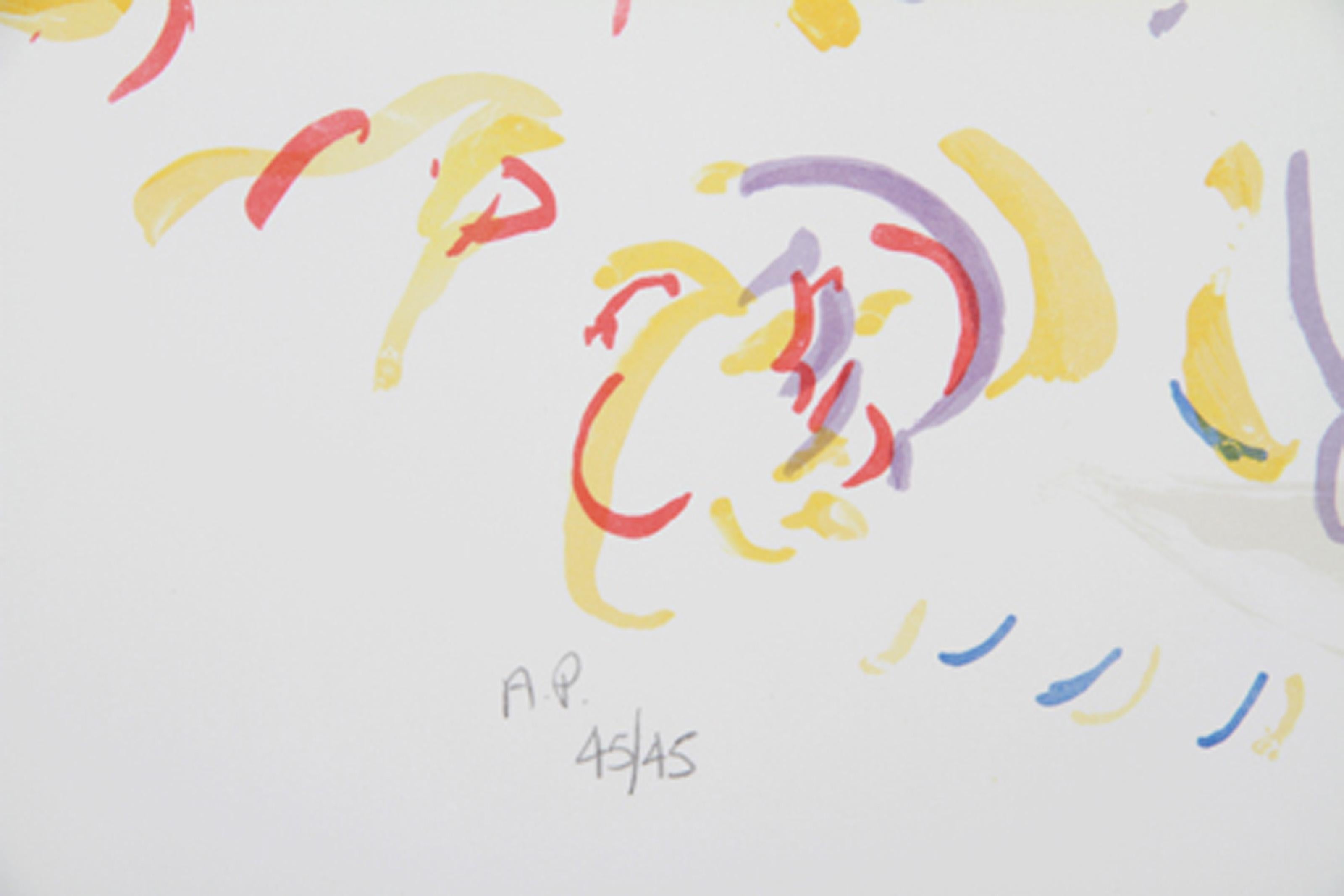 Nachnoon, impressionistische Lithographie von Wayne Ensrud im Angebot 1