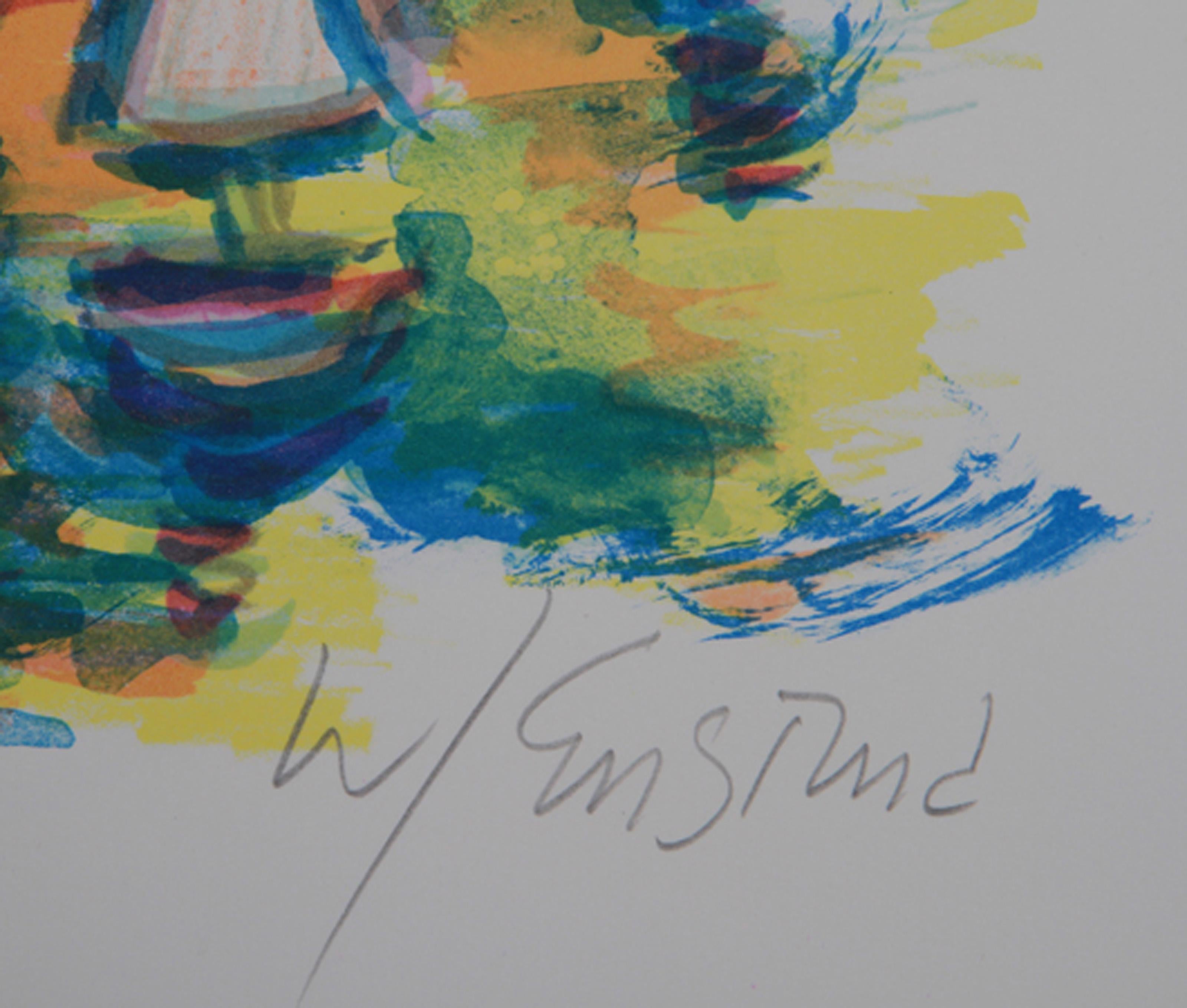 Bayside, Impressionist Lithograph by Wayne Ensrud For Sale 2