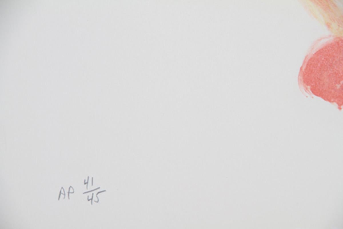 Flower Dance, Impressionist Lithograph by Wayne Ensrud For Sale 2