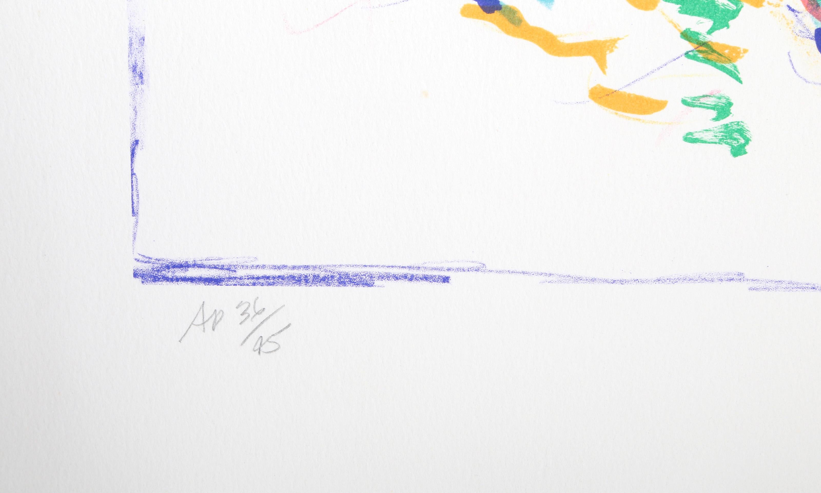 Flower Flight, lithographie impressionniste de Wayne Ensrud en vente 1
