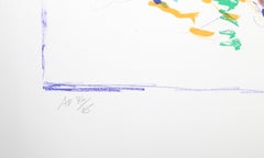 Flower Flight, Impressionist Lithograph by Wayne Ensrud