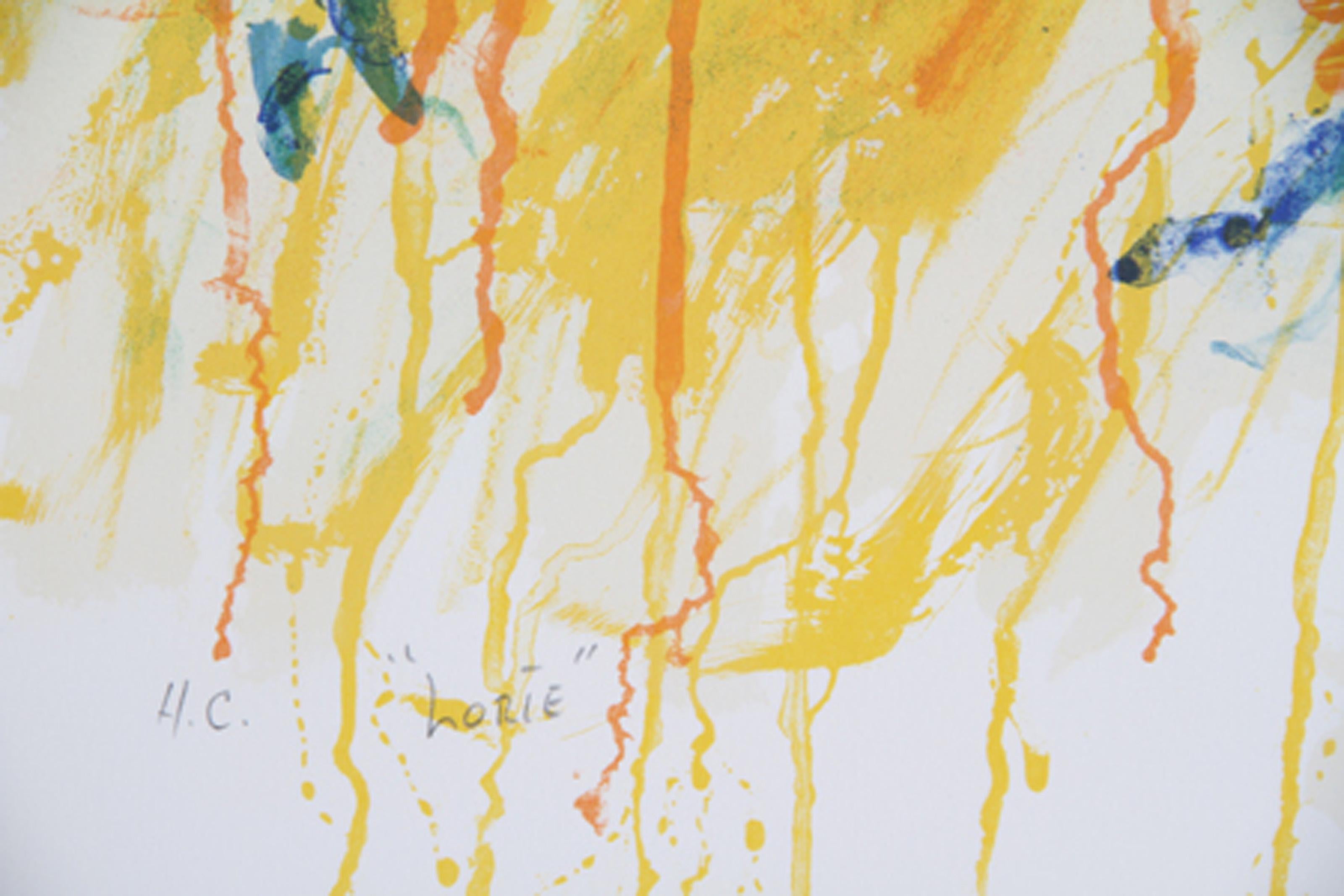 Lorie, impressionistische Lithographie von Wayne Ensrud im Angebot 2