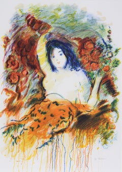 Lithographie impressionniste de Wayne Ensrud