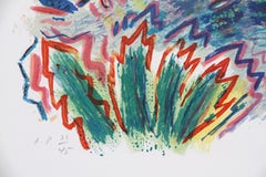 Portofino, litografía impresionista de Wayne Ensrud