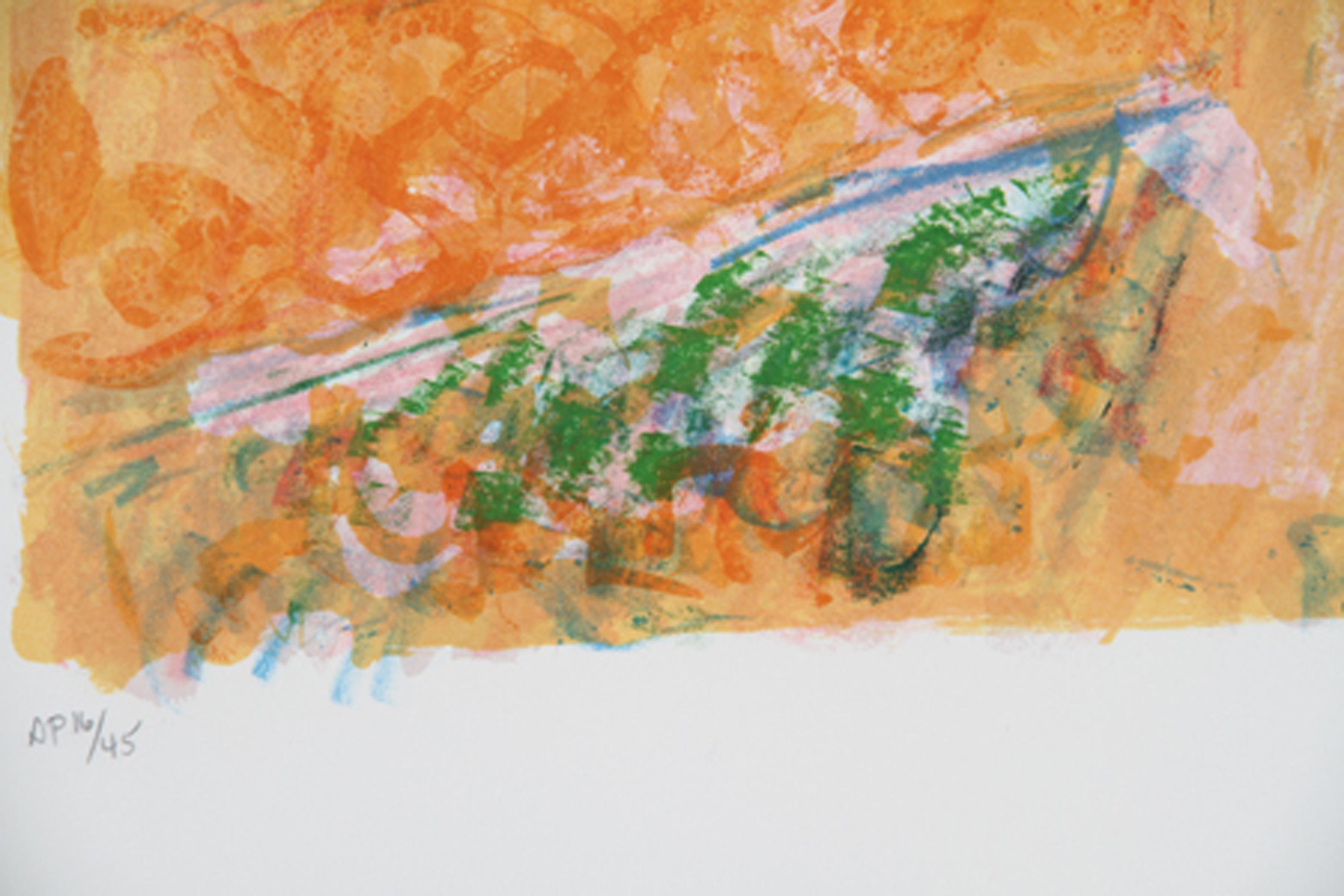 Rehearsal, Impressionist Lithograph by Wayne Ensrud For Sale 1