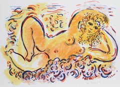 Sigrid, lithographie impressionniste de Wayne Ensrud