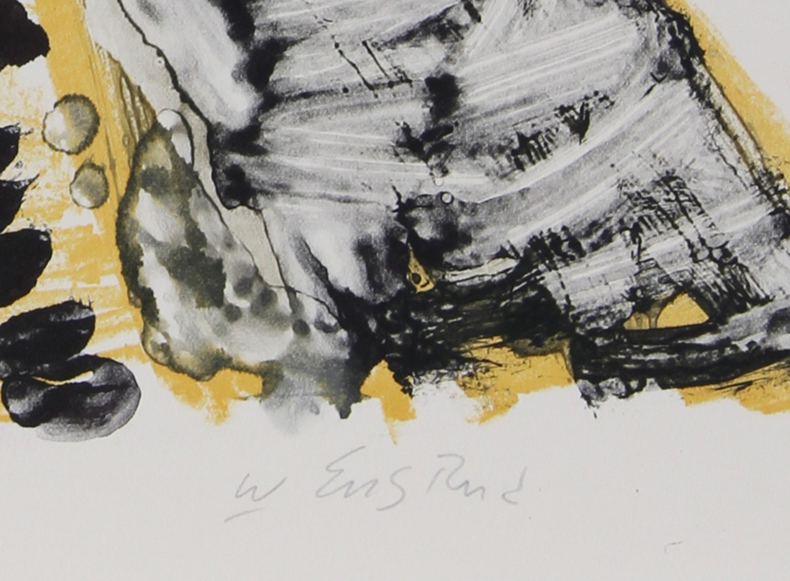 Untitled - Bouquet, Impressionist Lithograph by Wayne Ensrud For Sale 2