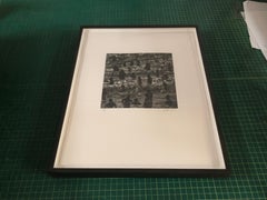 Wayne Gonzales-Beach-19.5" x 15.5"-Etching-2014-Contemporary-