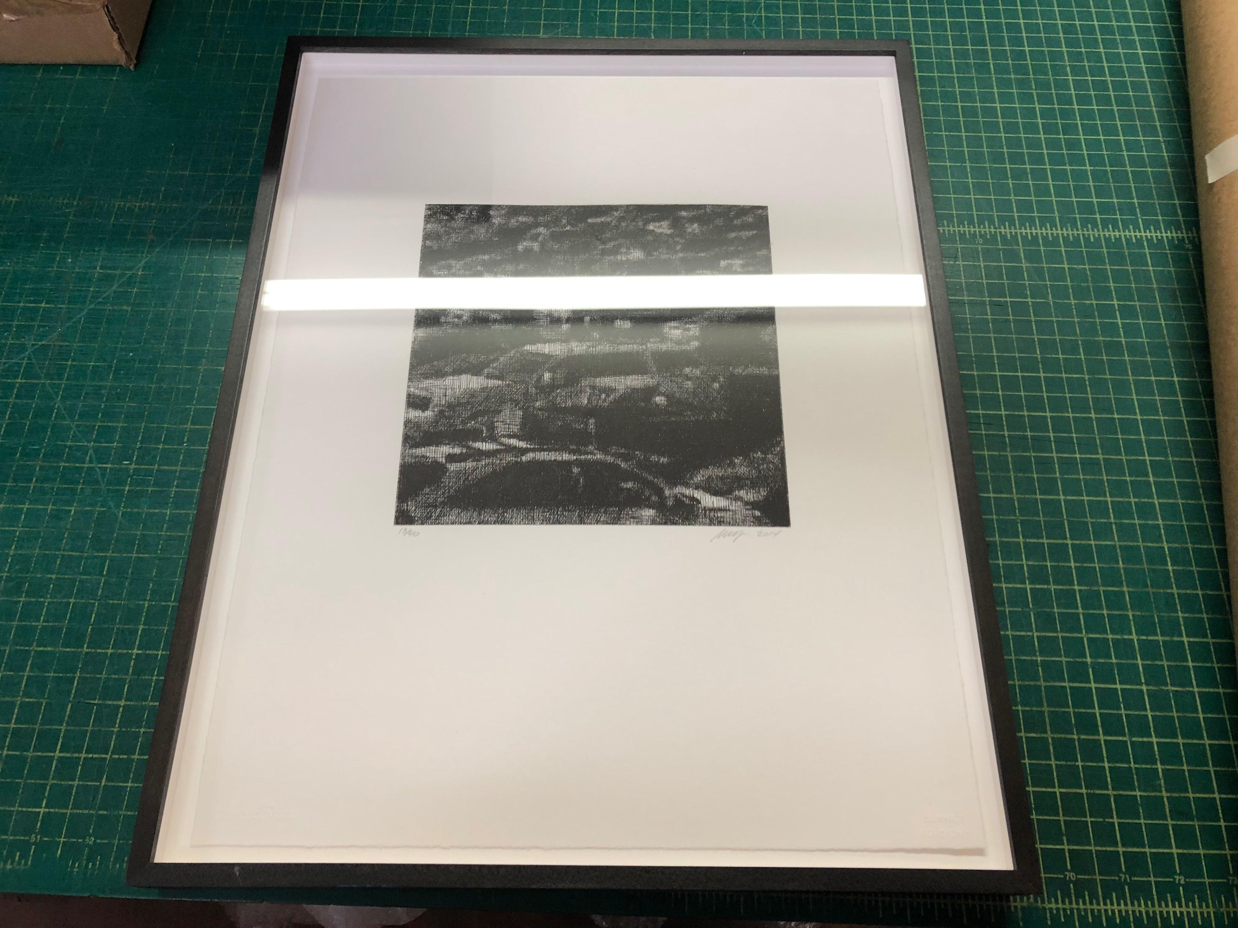 Wayne Gonzales- 'Cars' from the CROWD portfolio- Etching- Signed For Sale 3