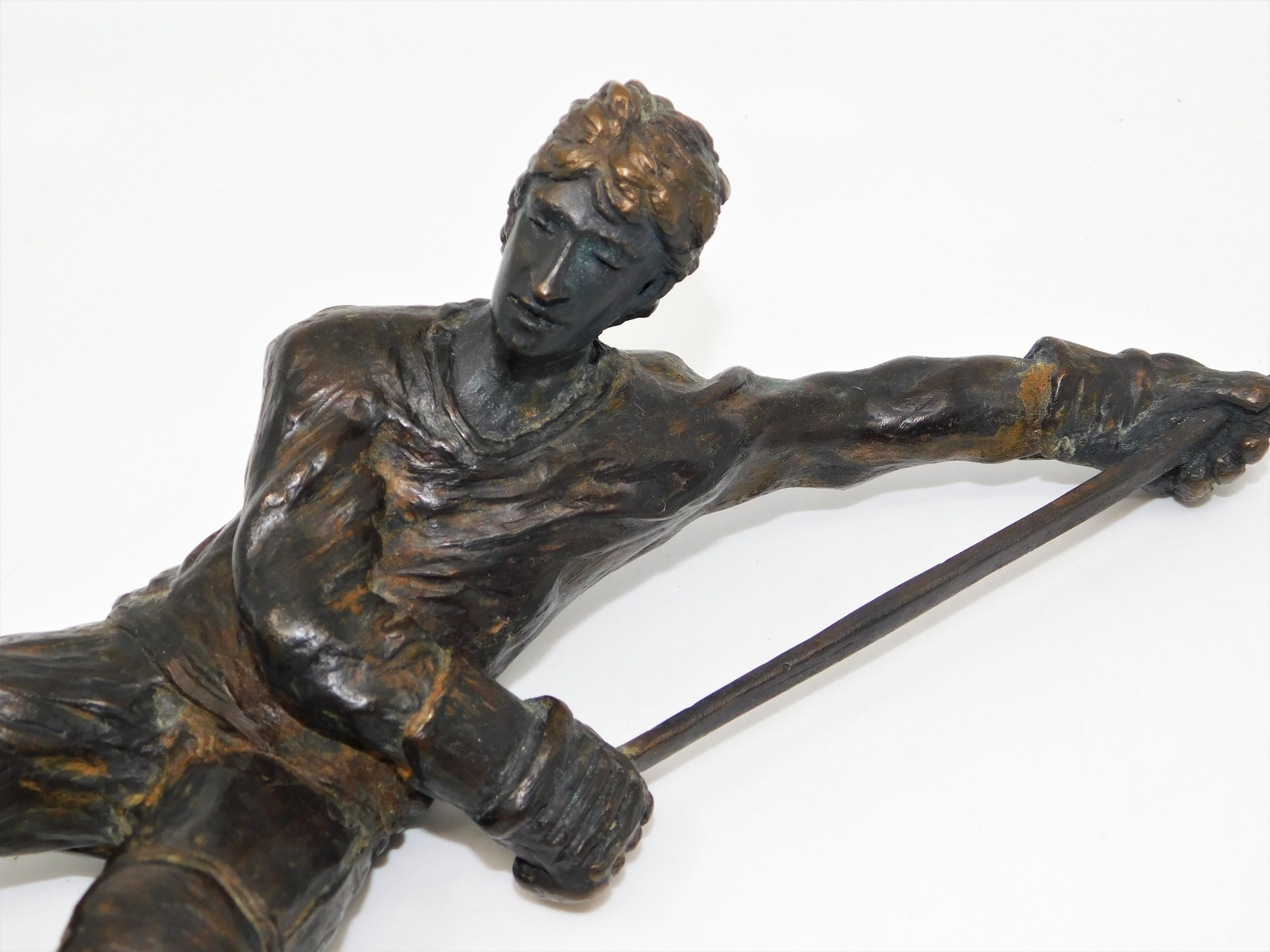 Canadian Wayne Gretzky 1985 Limited-Edition Hand Sculpted Bronze Statue #20/200
