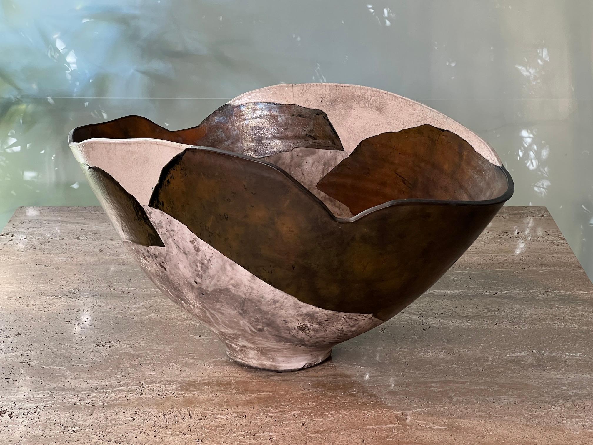 Wayne Higby Ceramic Landscape Series Bowl For Sale 6