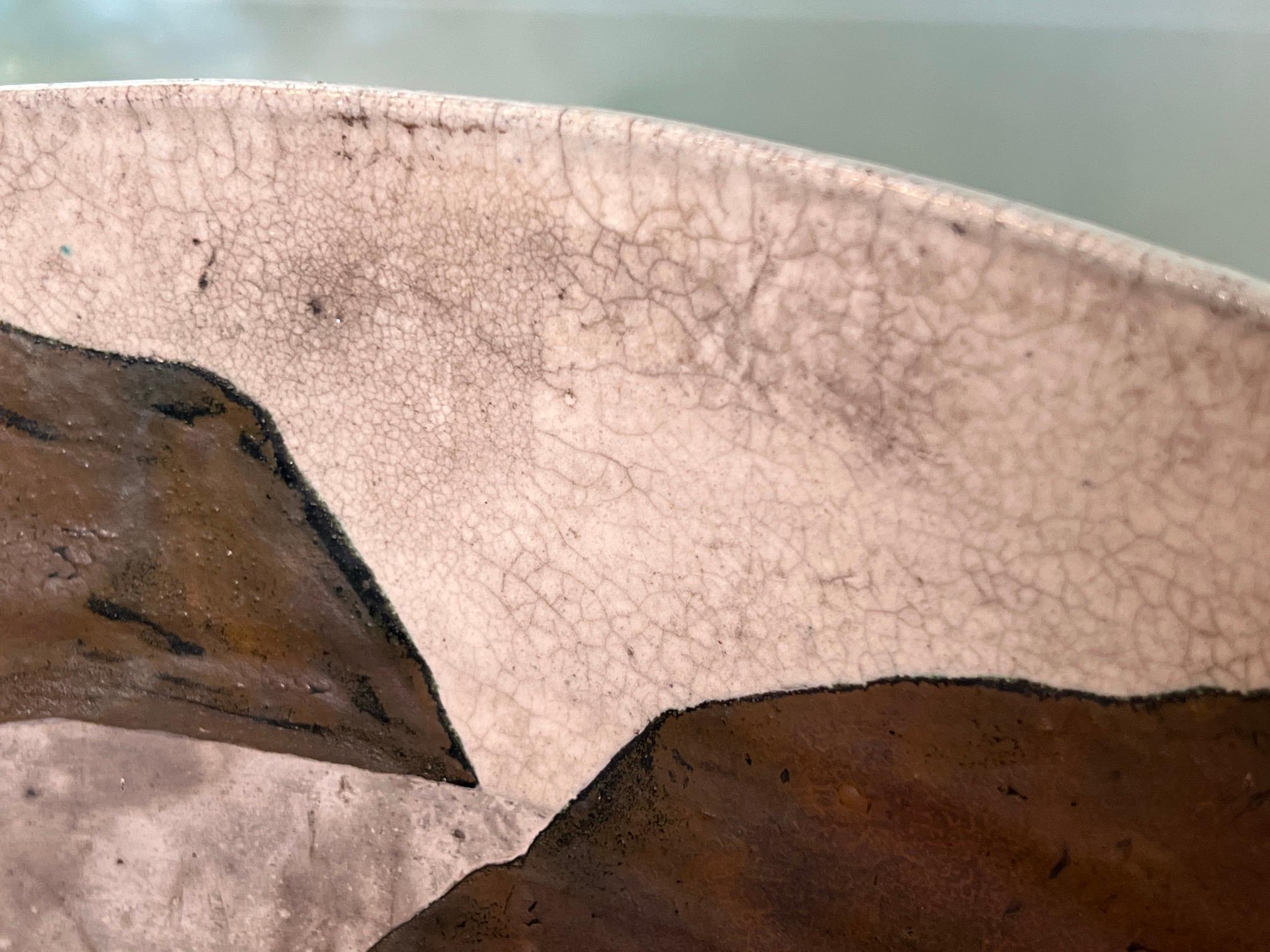 Wayne Higby Ceramic Landscape Series Bowl For Sale 11