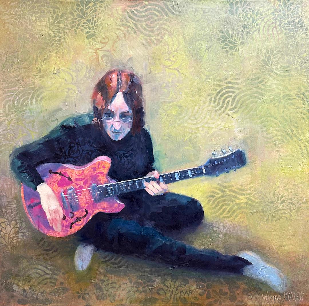 Wayne Millett Abstract Painting - Lennon