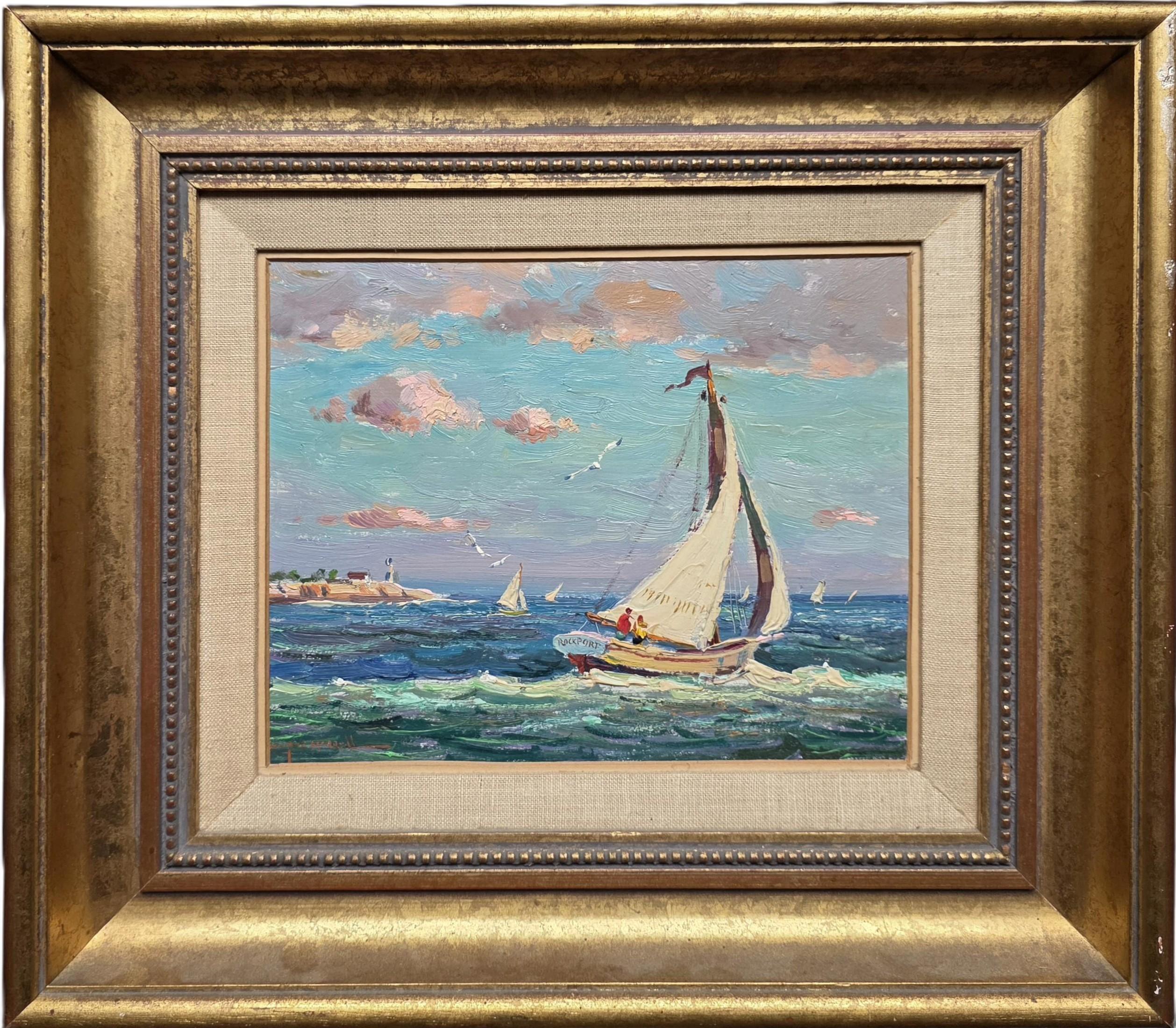 Segeln im Hafen von Rockport