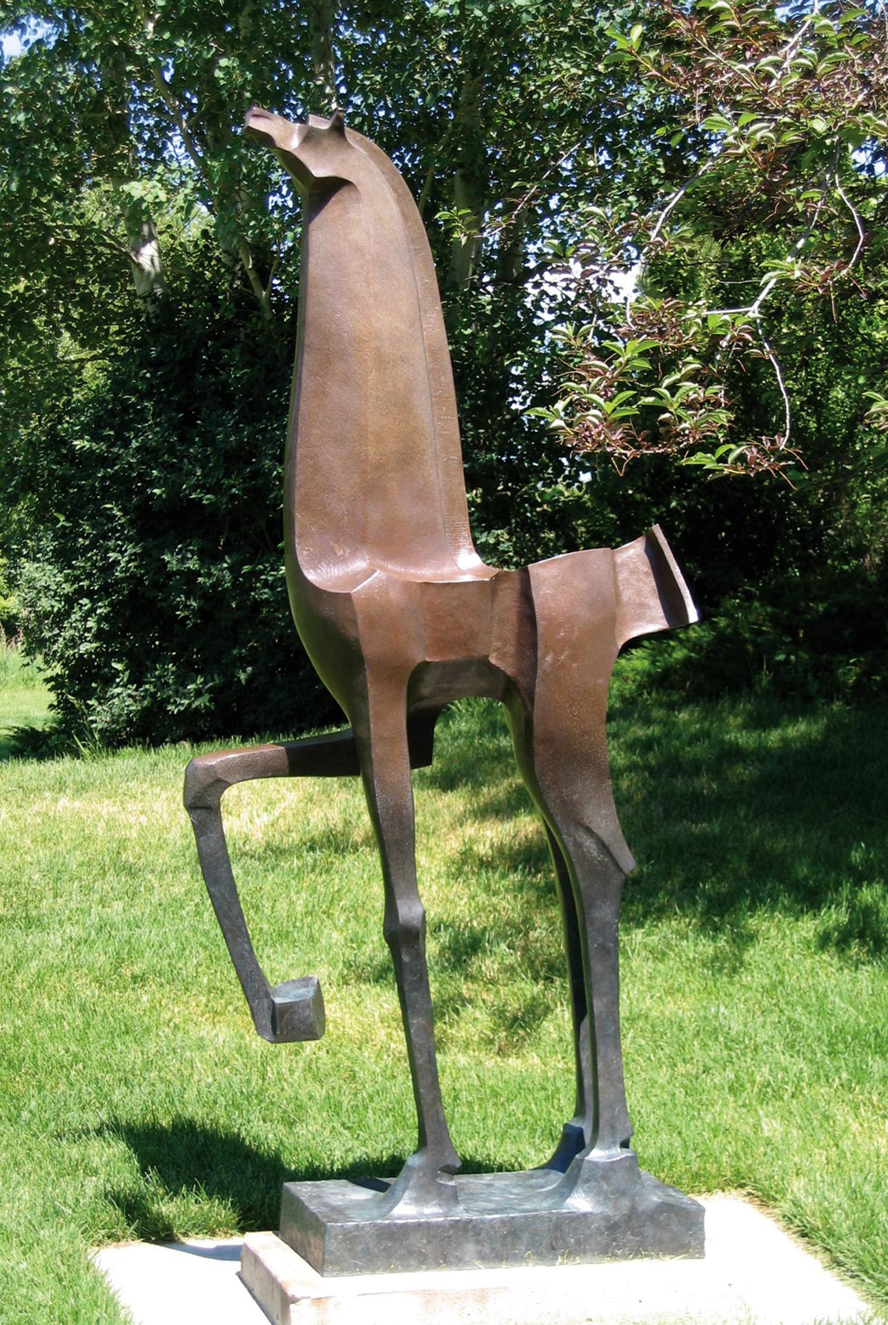 Cimmaron II - Sculpture by Wayne Salge