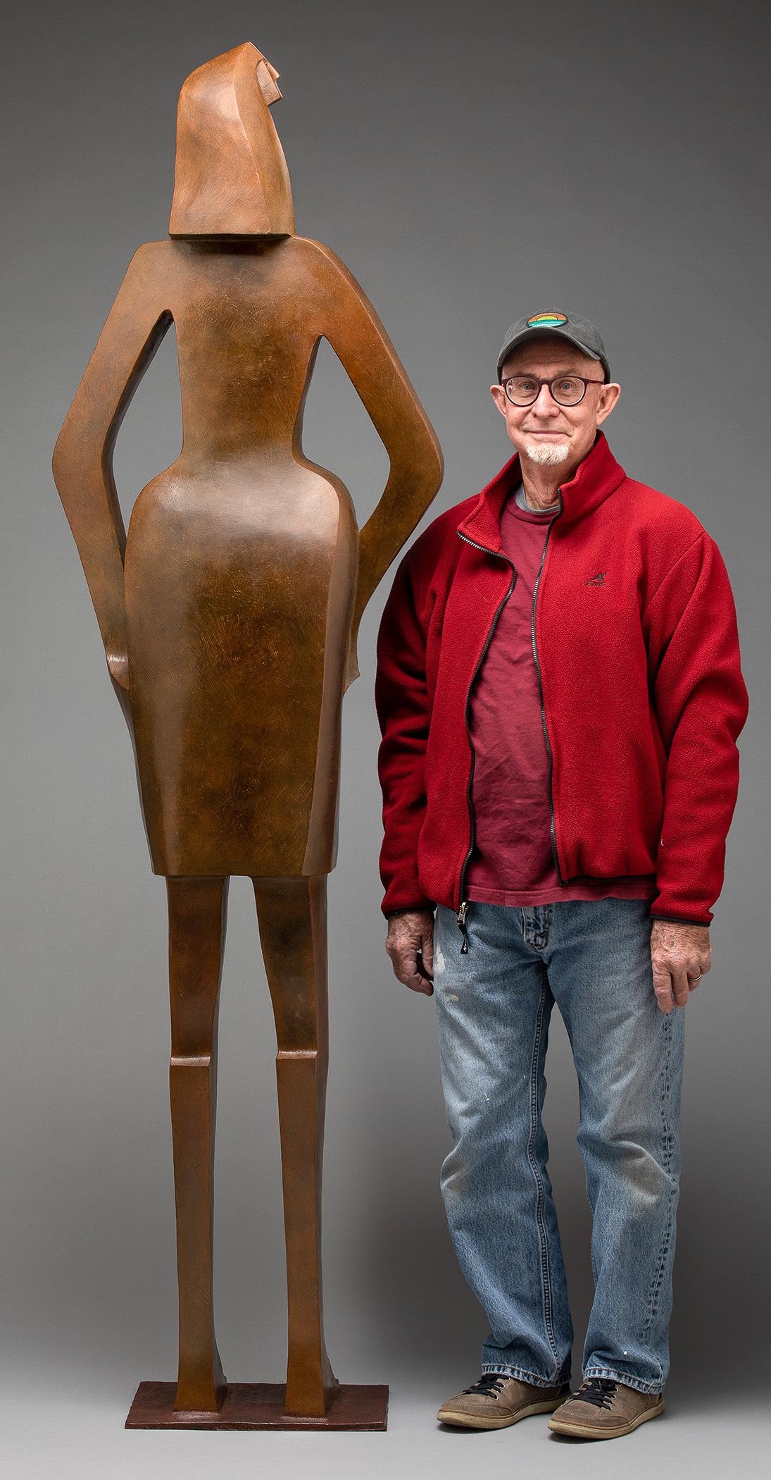 Vivian, 84 H Bronze, Vivian (Zeitgenössisch), Sculpture, von Wayne Salge