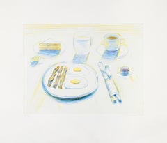 Breakfast - Pop Art, Post War, Color Etching, 1995