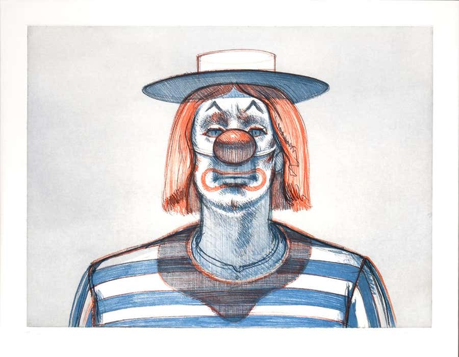 Clown, from Recent Etchings I