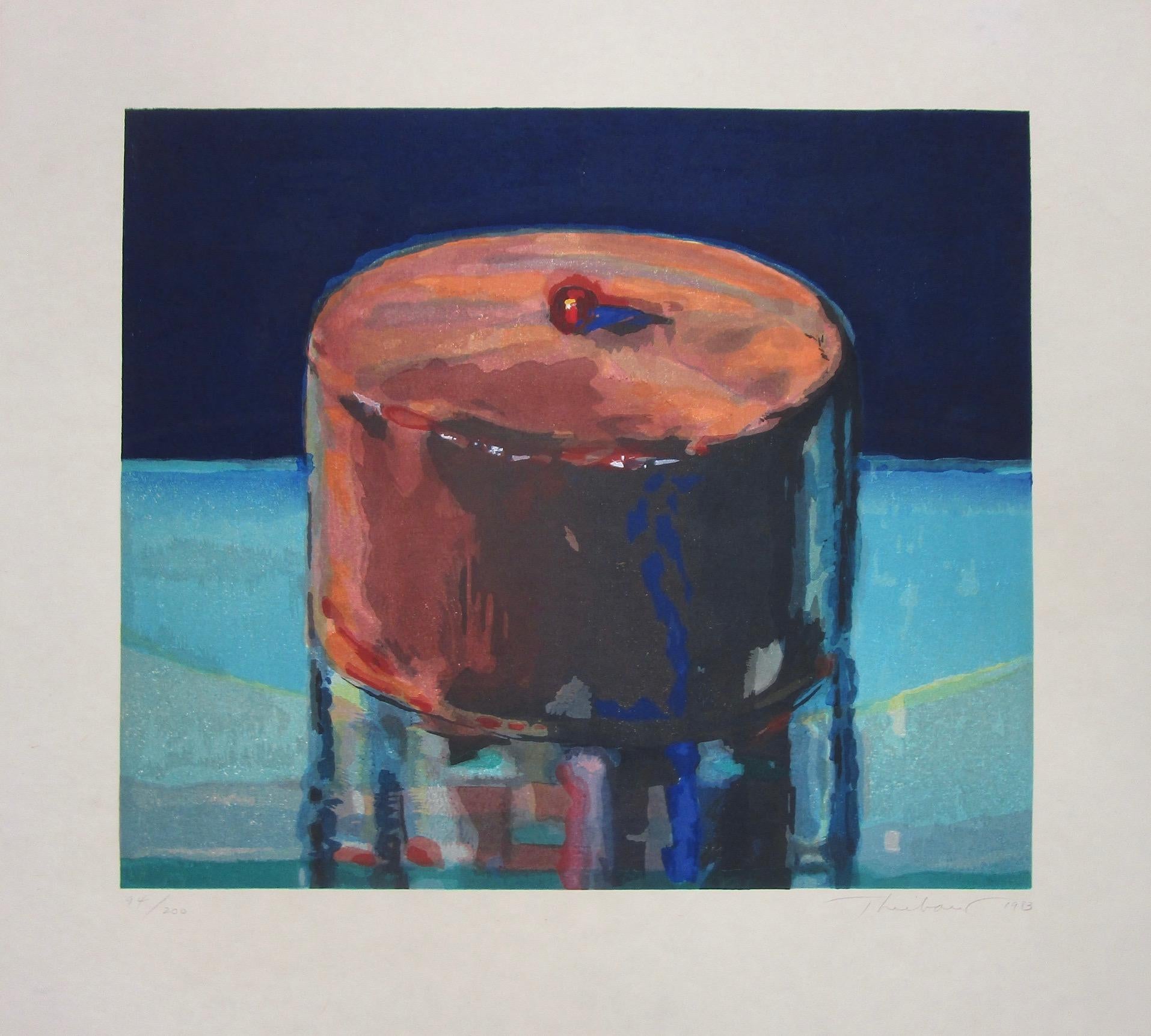 Wayne Thiebaud Print - Dark Cake