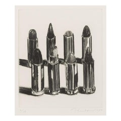 Eight Lipsticks, Wayne Thiebaud