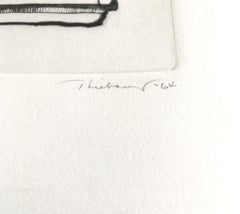 'Fish' Drypoint Print, Signed Artist's Proof